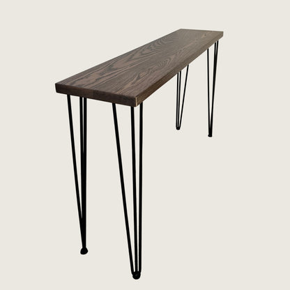 Walnut Modern Hallway Table
